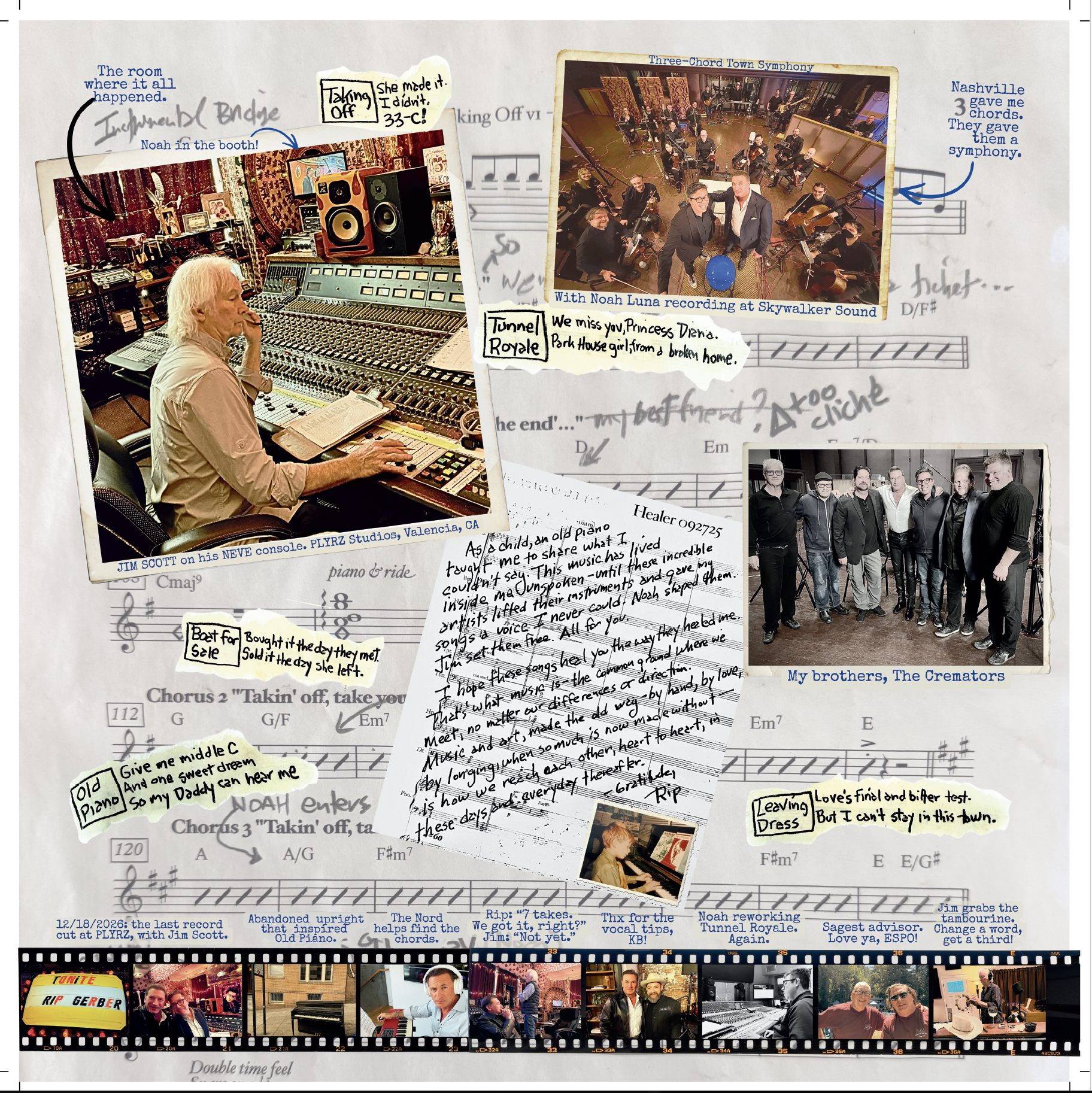 OLD PIANO — Vinyl LP (Gatefold) | Rip Gerber